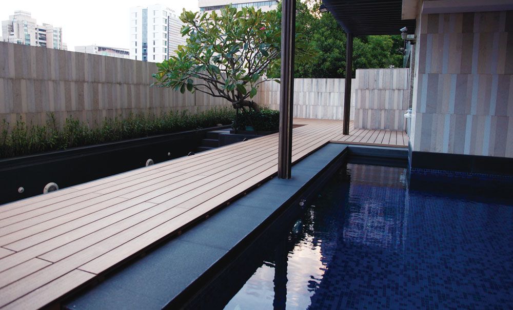 泳池平台-Composite Decking-真禾機電-慕夏四季│氶鋒建材│Doozer Wood│WPC│優美木│塑膠木│環塑木│環保木│合成木│環保塑木│塑膠仿木│環保塑合木│木塑複合材料│綠建材