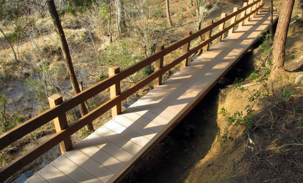 步道-棧道-Boardwalk-日本(愛知県)-上高湿地│氶鋒建材│Doozer Wood│WPC│優美木│塑膠木│環塑木│環保木│合成木│環保塑木│塑膠仿木│環保塑合木│木塑複合材料│綠建材