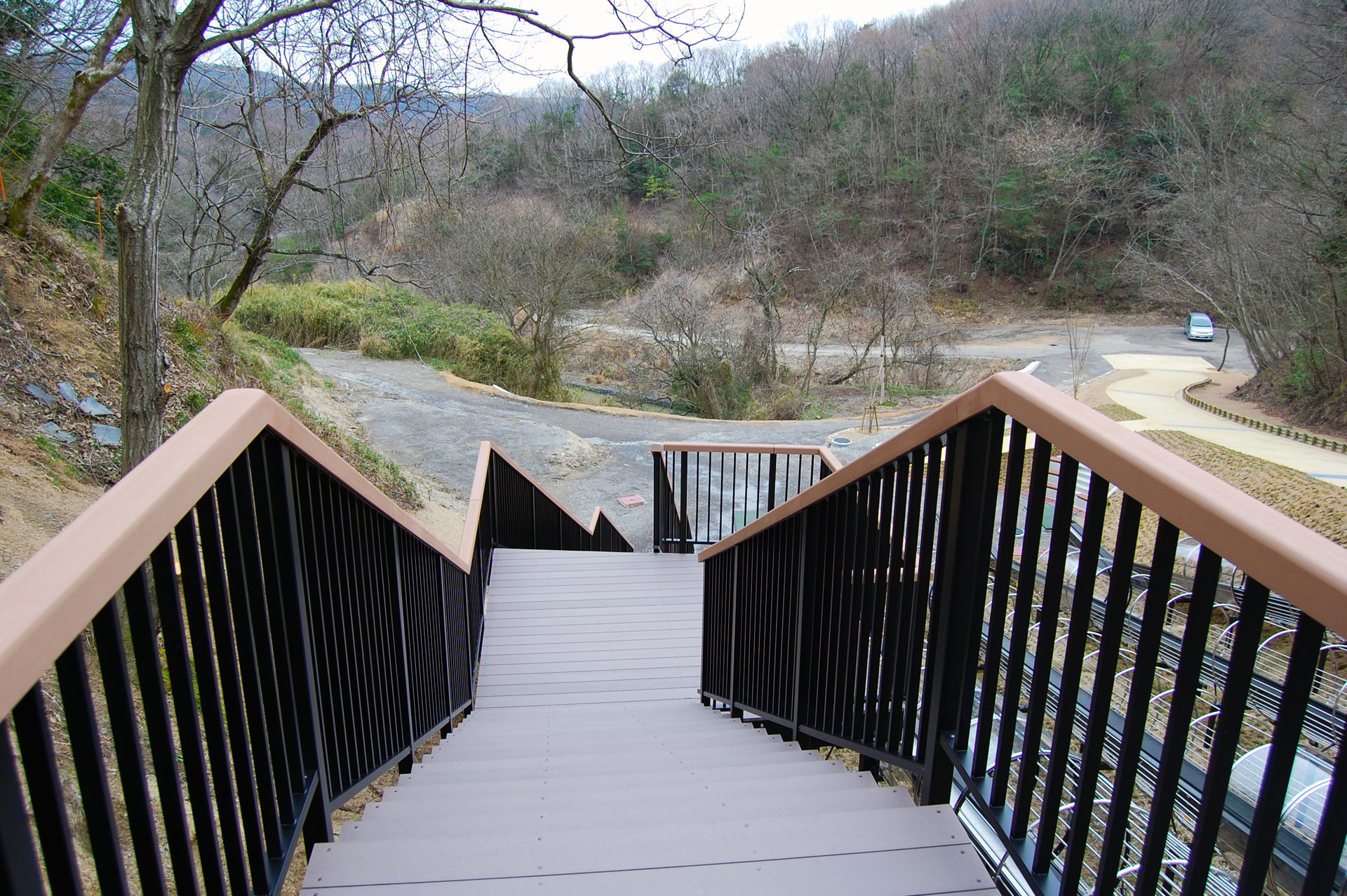 步道-棧道-Boardwalk-日本(兵庫県)-淡路島國立明石海峽公園│氶鋒建材│Doozer Wood│WPC│優美木│塑膠木│環塑木│環保木│合成木│環保塑木│塑膠仿木│環保塑合木│木塑複合材料│再生環保│綠建材